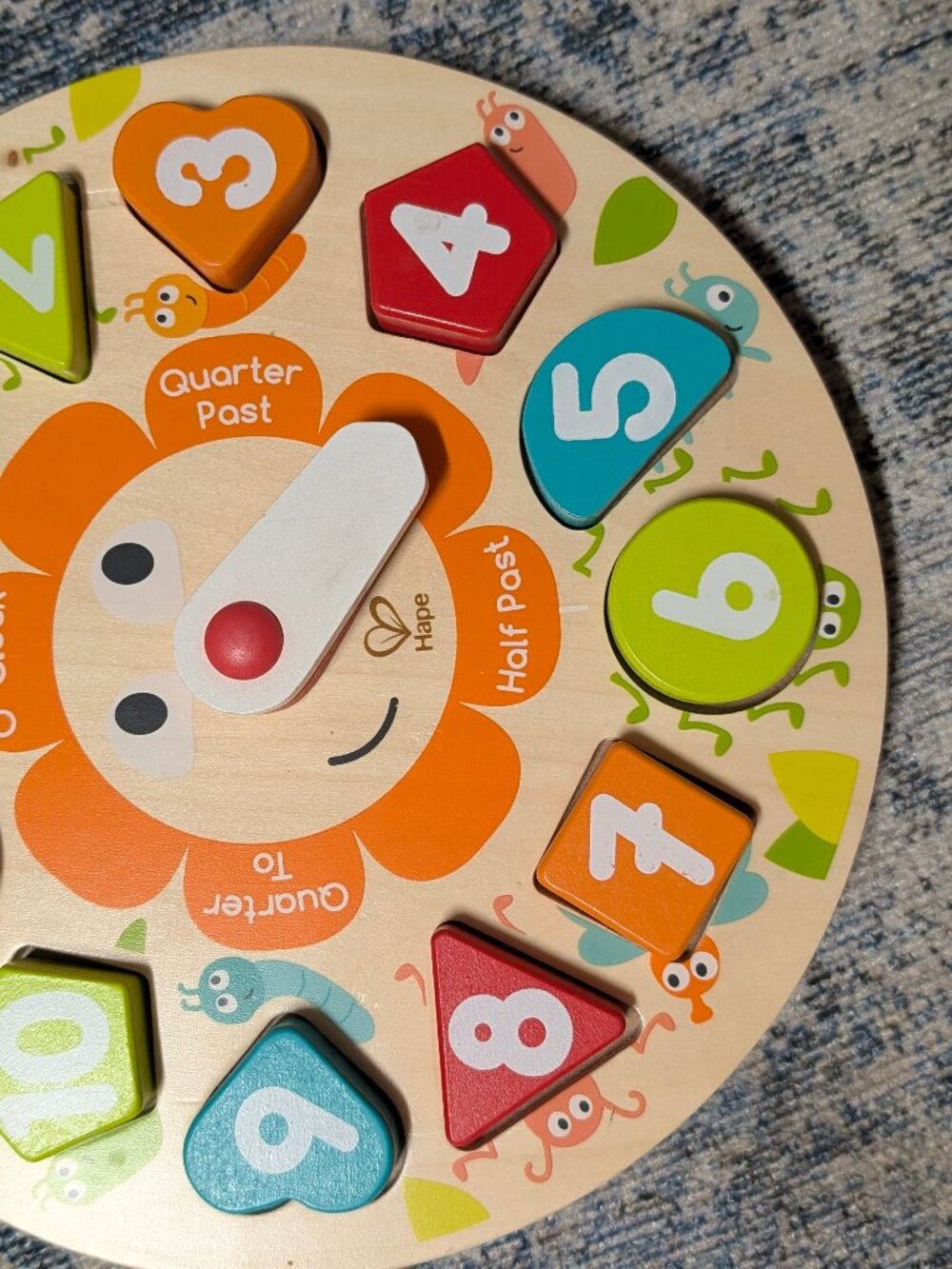 Hape Clock - Picture 4 of 9